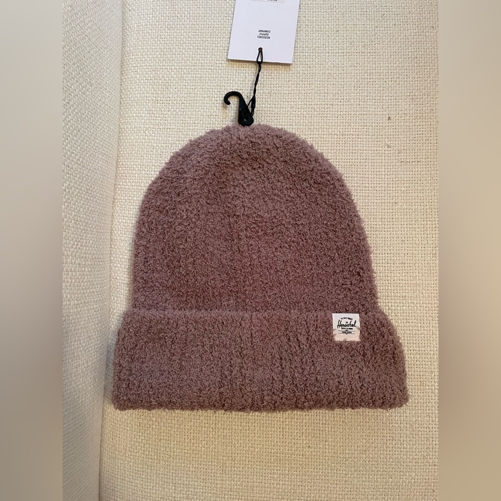 Herschel Supply Co. Boucle Beanie in Dark Taupe